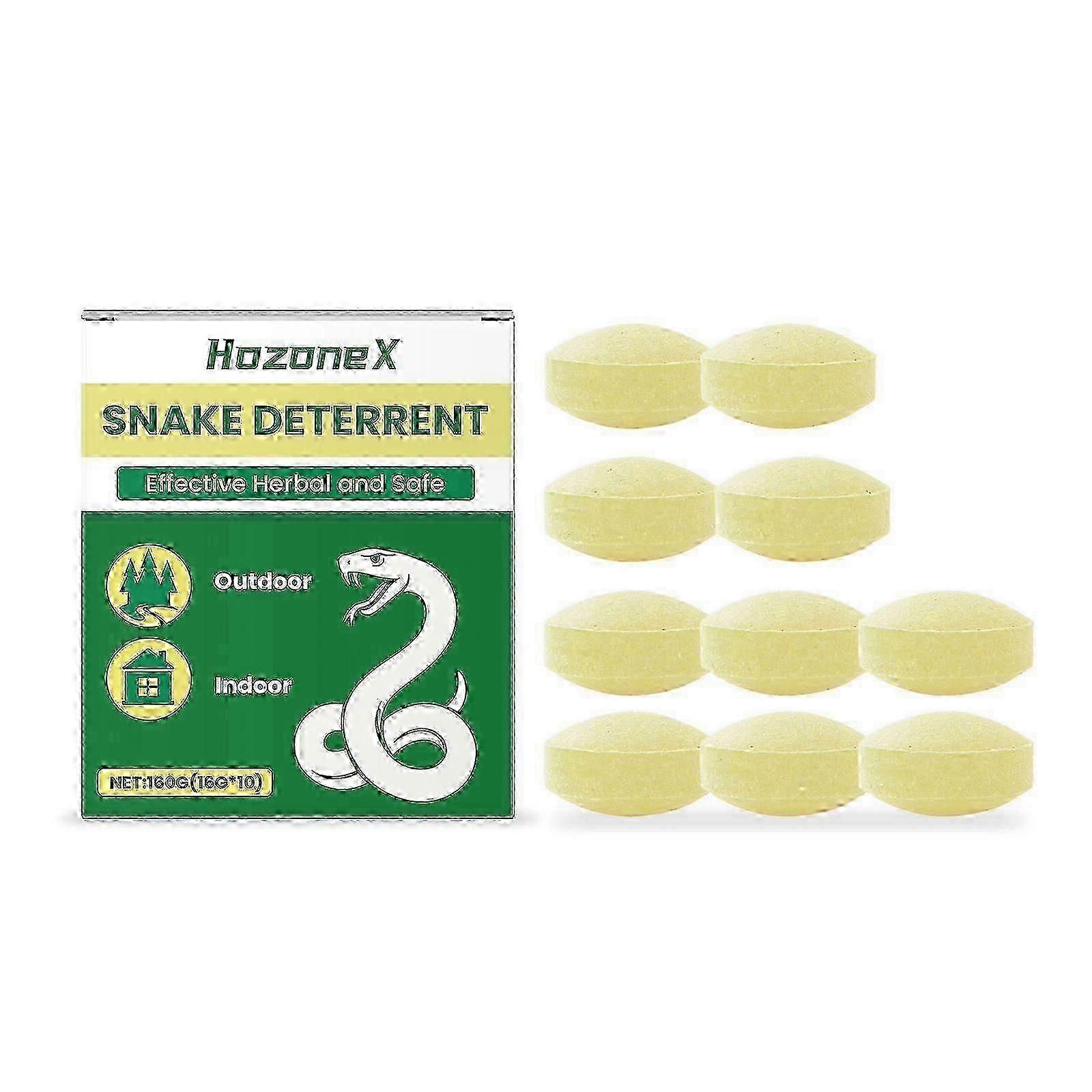 Snake Repellent for Yard Powerful, 10 Pack Snakes Away Repellent for Outdoor Indoor, Pet Safe, Effective Herbal And SafeSnake Repellant for House Yard
