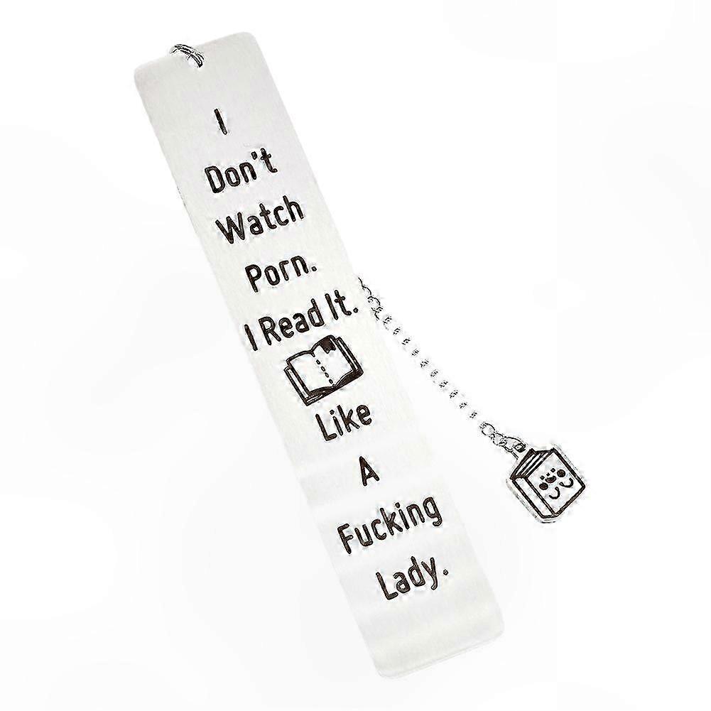 Funny Metal Bookmarks - Unique Design for Book Lovers