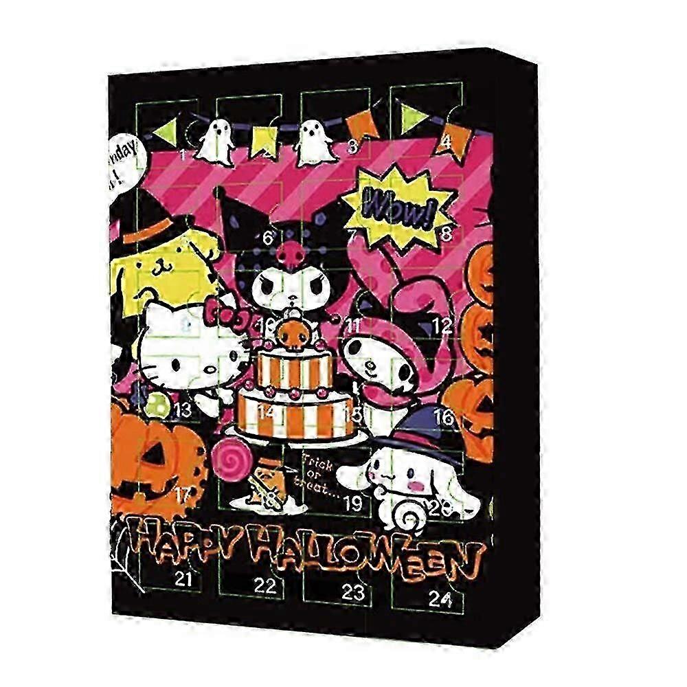 2025 Halloween Advent Calendar, Halloween 24-day αντίστροφη μέτρηση advent calendar blind box