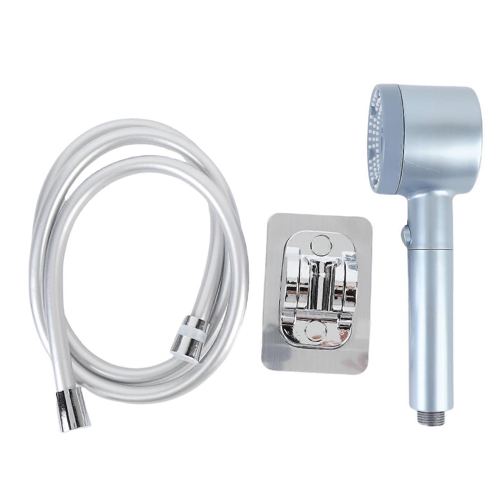 High Pressure Showerhead Handheld Pressure Boosting Showerhead Hose Kit for Bathroom Built in Filter