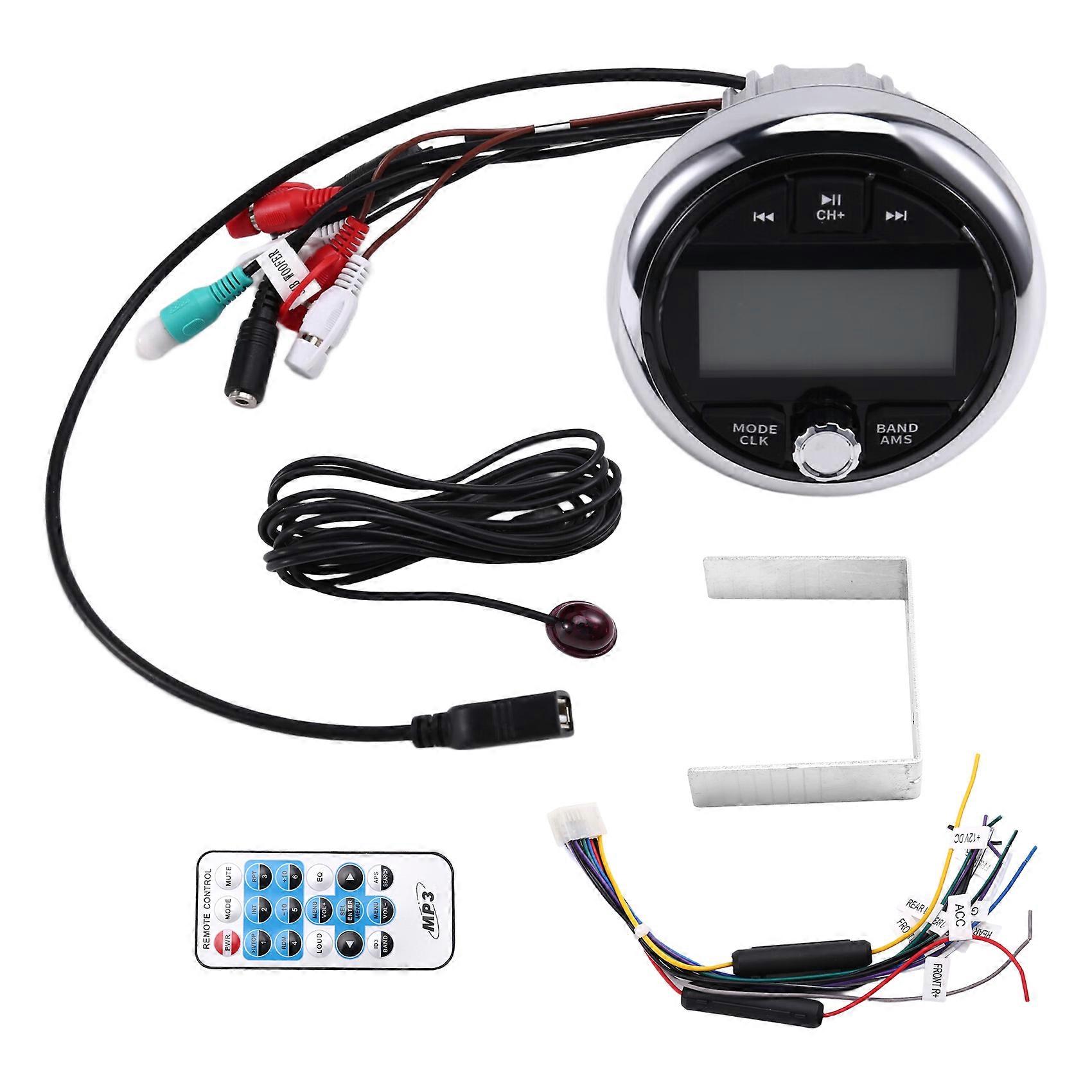 Bateaux à moteur Yachts Bateau Radio MP3 Lecteur multimédia Marine pour UTV ATV RZR