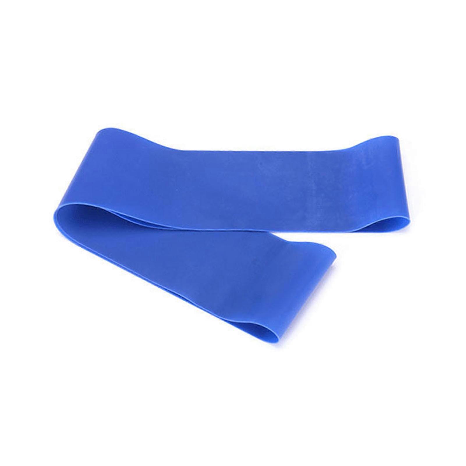 Resistance Loop Exercise Band 15lb Blue Elastic Gym Workout Band