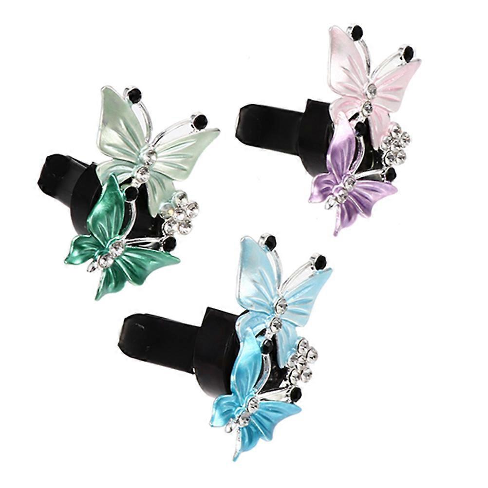 3pcs Car Vent Aromatherapy Clips Perfume Holder