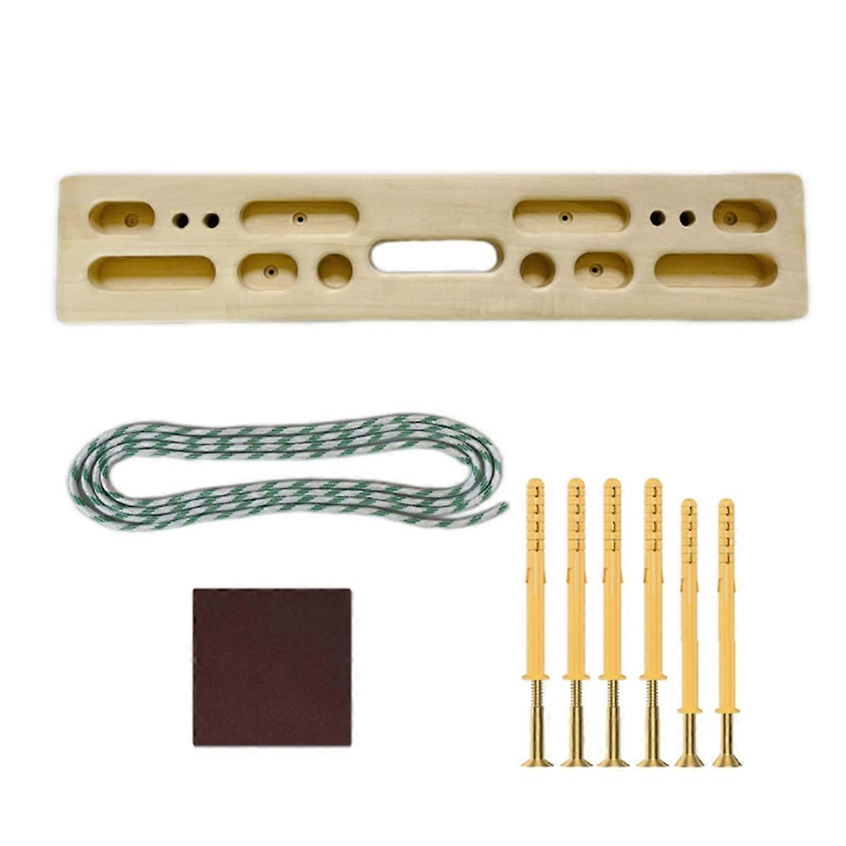 Convenient Fingerboard Wooden Climbing Board Hanging Training Finger Strength Training Pull-Ups