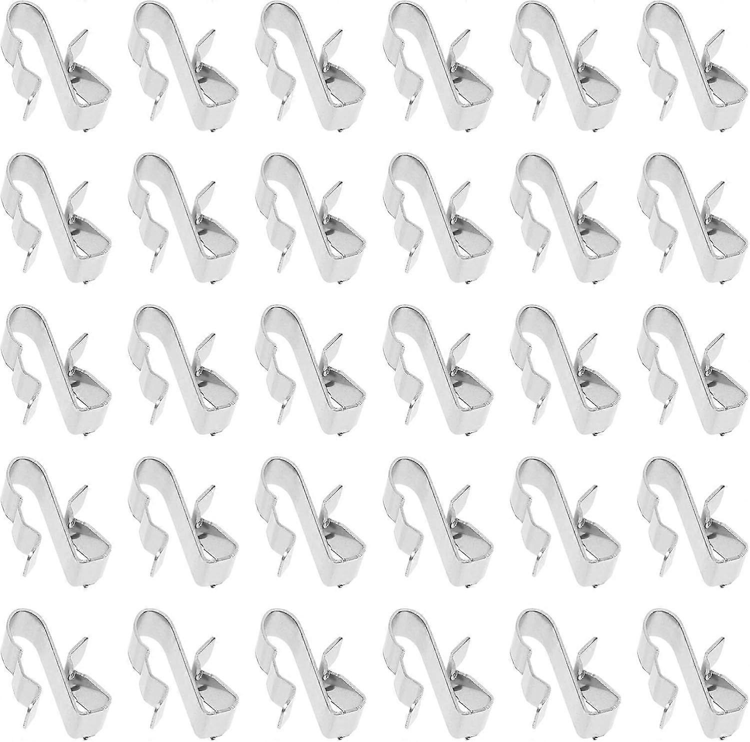 50Pcs Metal Wire Clips for Trailer Trailer Cable Frame Clamp for Solar Panel