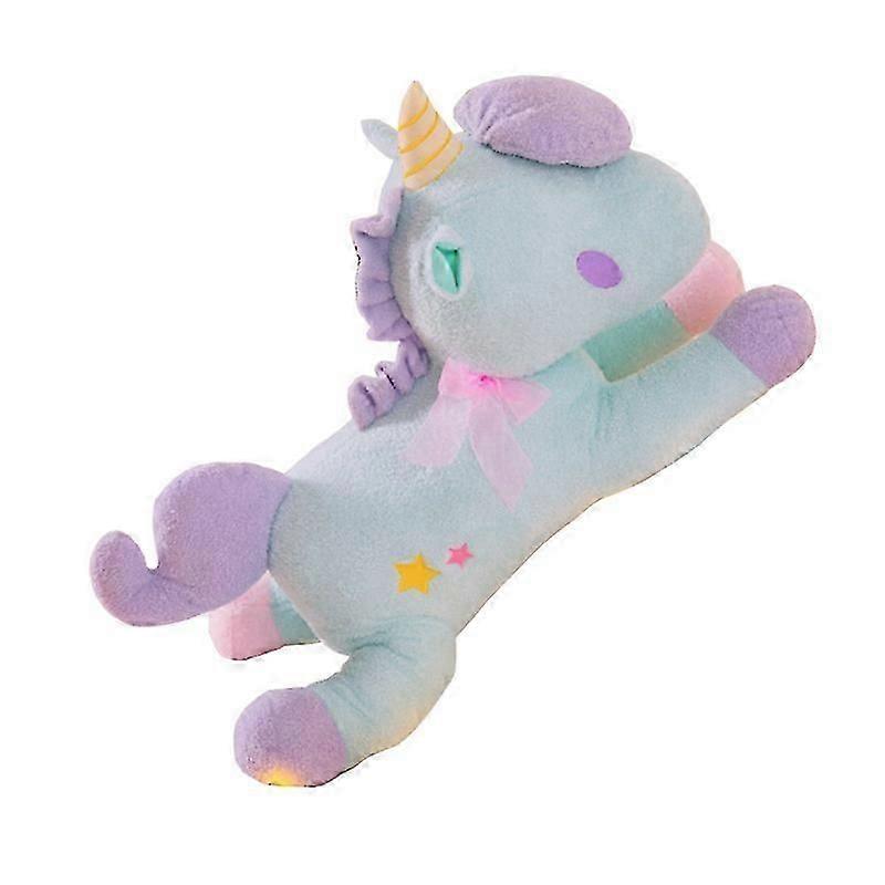 Unicorn Plush Toy Fluffy Unicorn With Rainbow And Shooting Star Marks