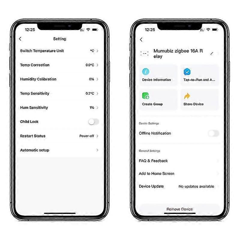 For Tuya Zigbee Smart Switch With Temperature Sensor 16a 3000w Wireless Smart Switch For Alexa Googl