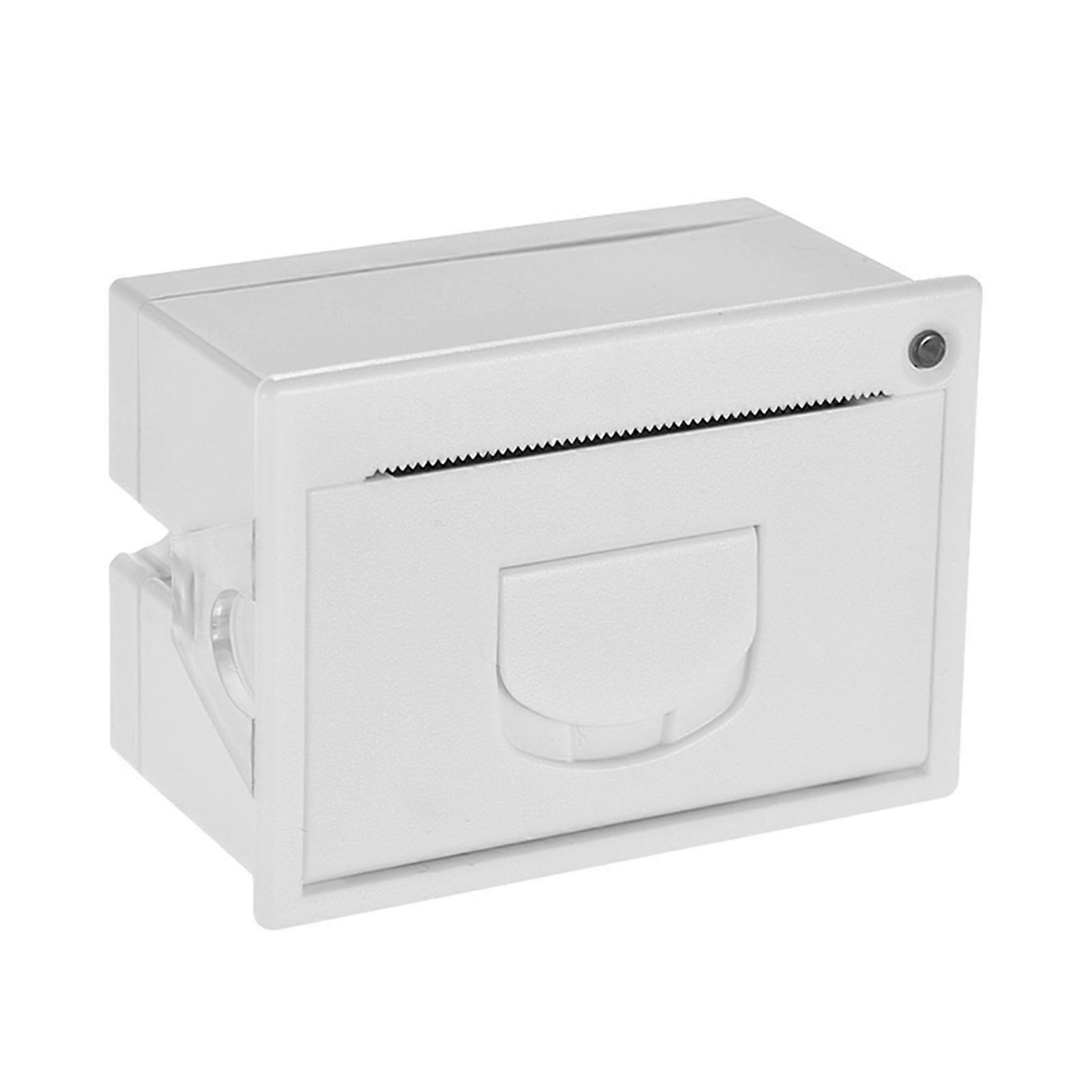 GOOJPRT QR204 58mm Mini White Thermal Printer RS232 + USB