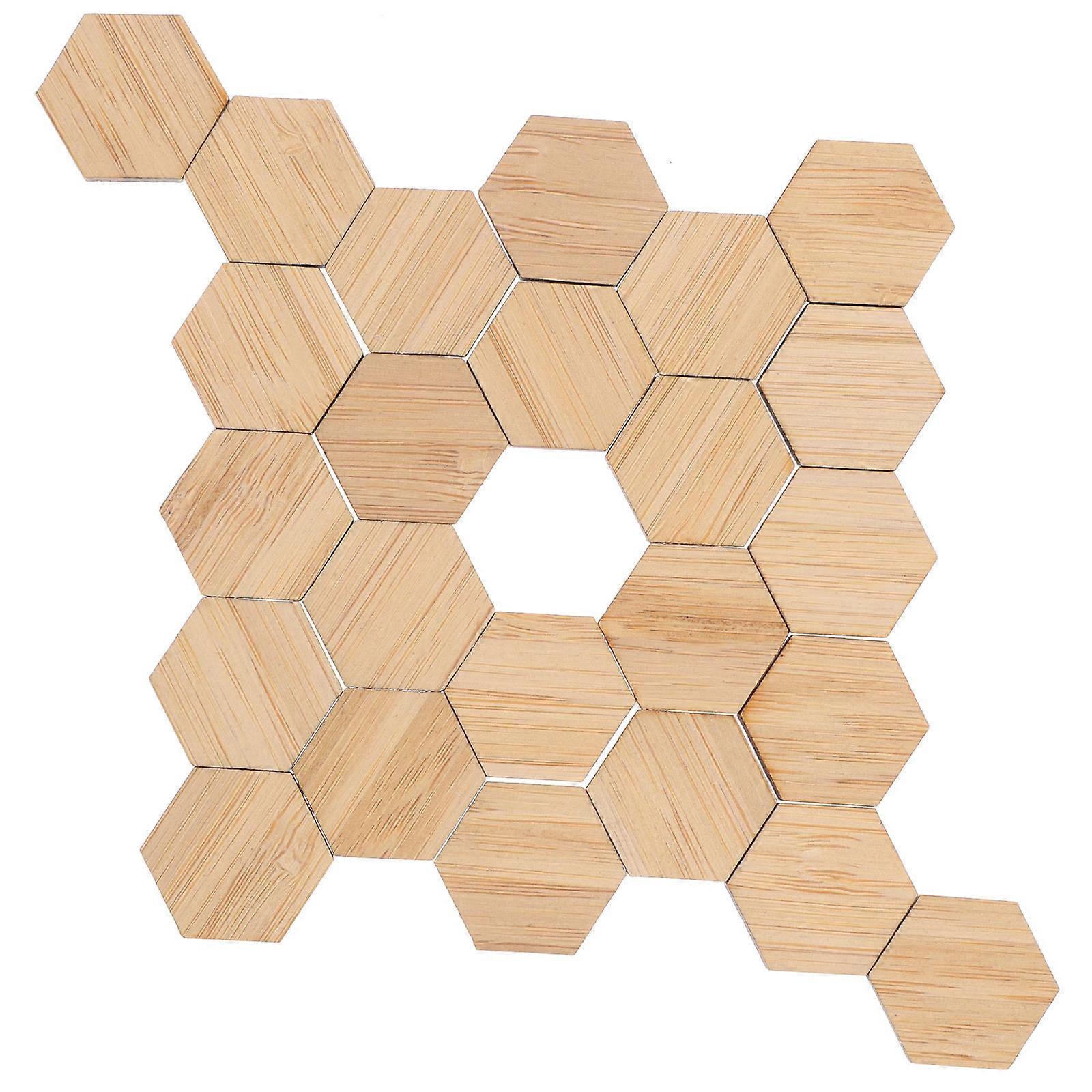 Bamboo Tiny Flooring Mini Floorboards for Mini House 96Pcs Pack