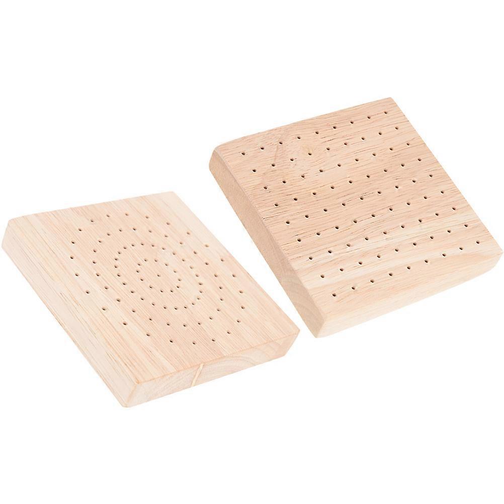 Wooden Lollipop Holder Stand for Display 10Pcs Beige Practical and Lightweight