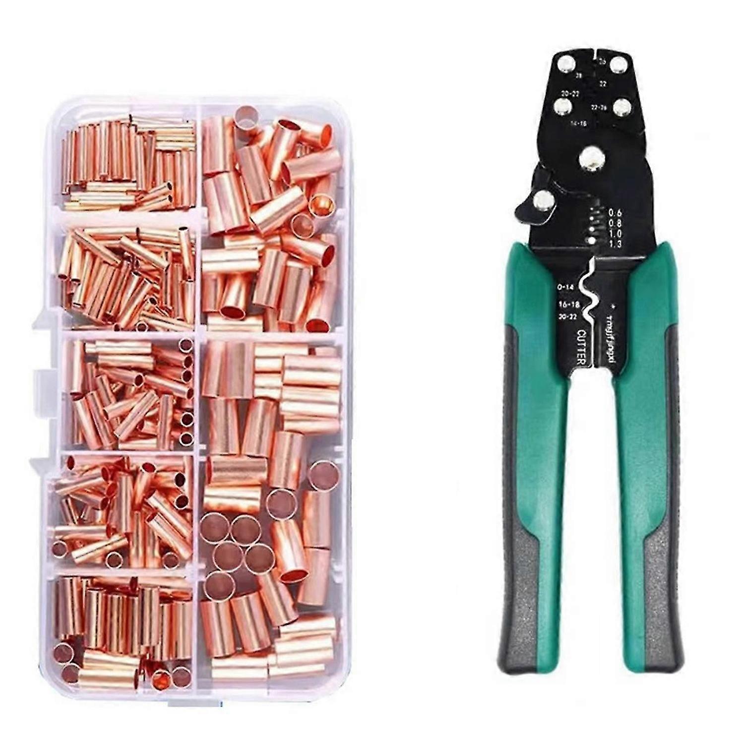 250pcs Multi-Function Mini Electric Terminal Crimping Pliers