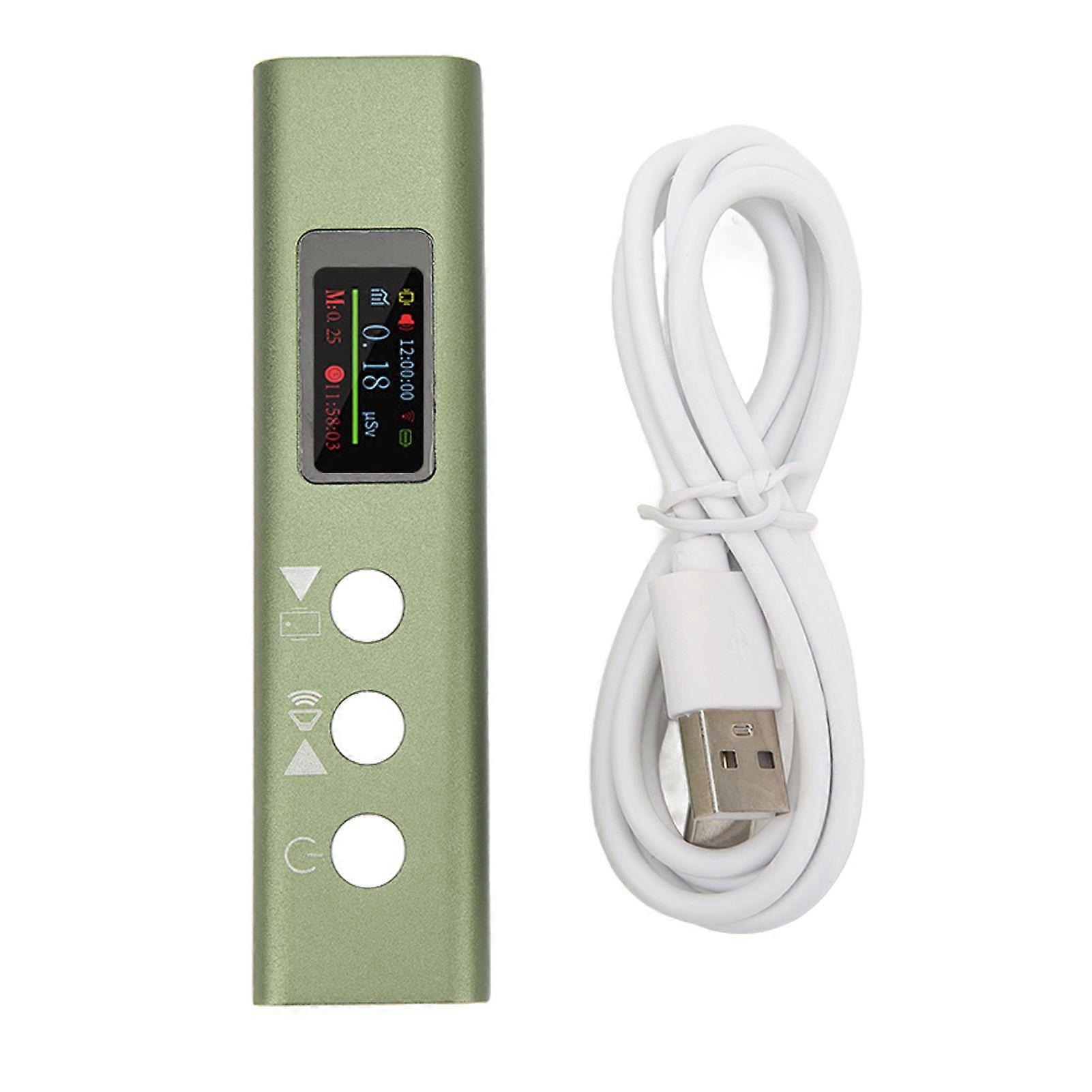 Geiger Counter Nuclear Radiation Detector Portable USB Charging Handheld Beta Gamma X Ray Monitor for Home Outdoor Industry Laboratories