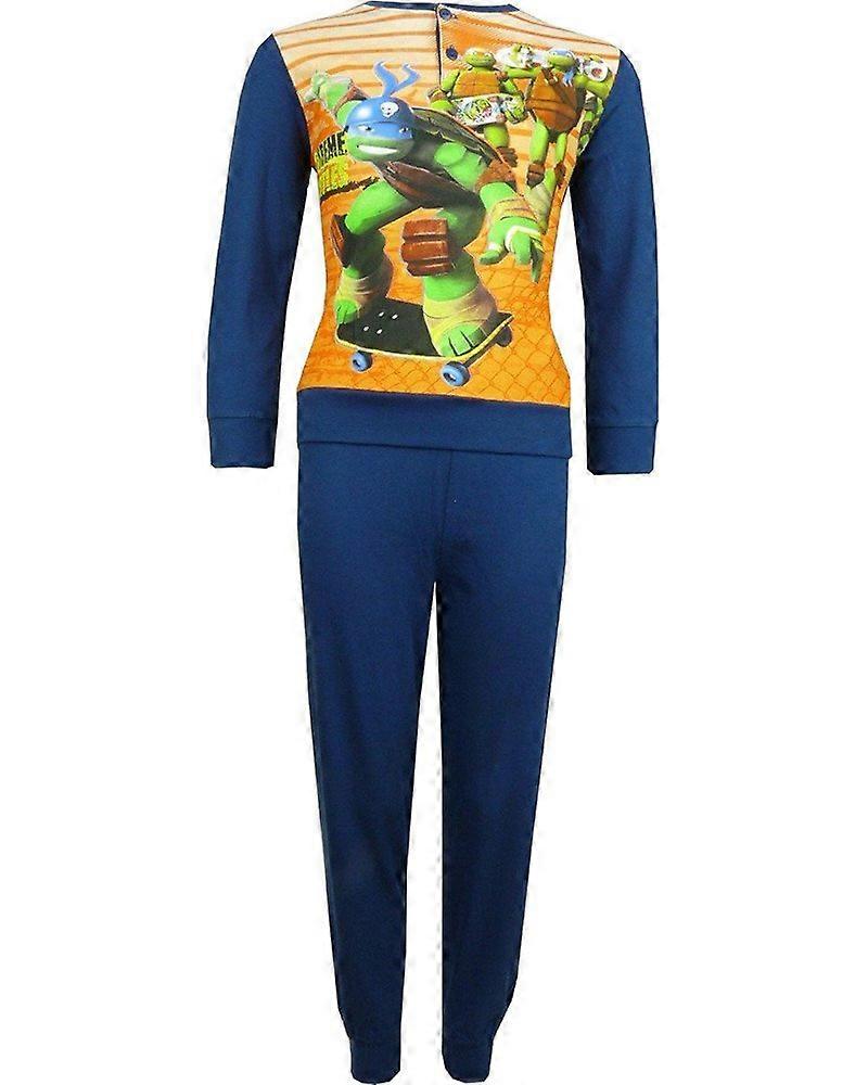 Gutter Nickelodeon Ninja Turtles langermet Pyjama sett pakket i esken
