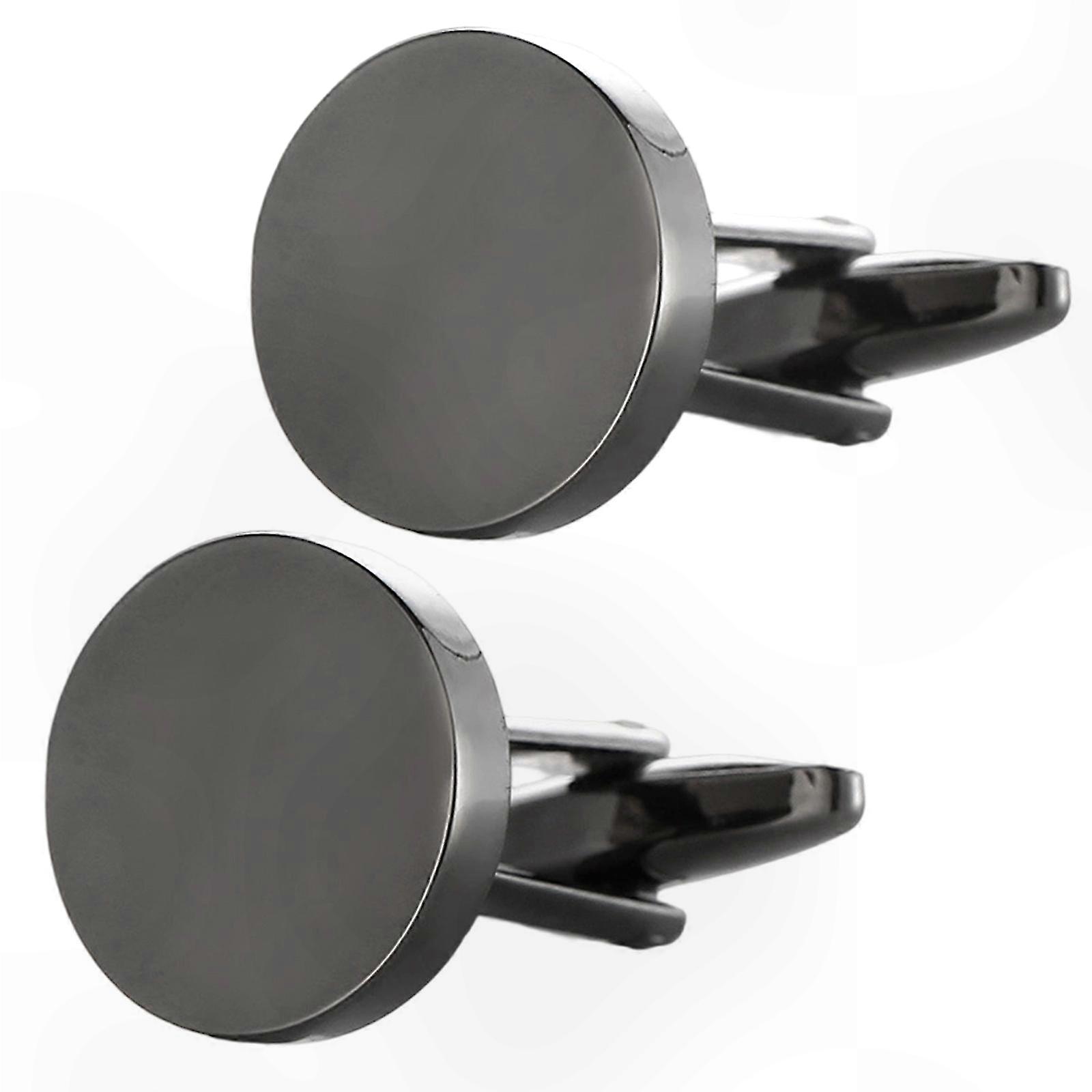 Men's Silver Cufflinks for Formal Business Attire and Professional Meetings
