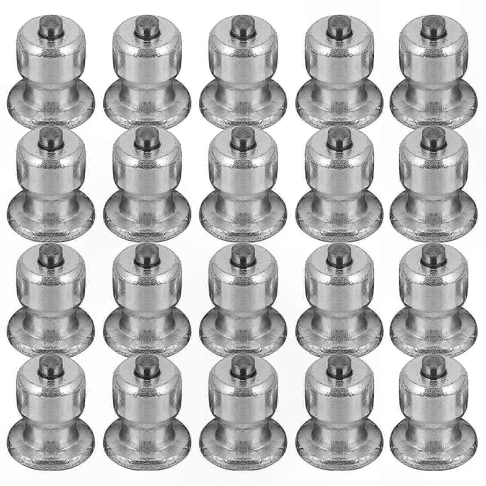 50PCS Snow Tire Studs for Winter Car Use with Anti-Skid Spikes for Enhanced Traction on Icy Roads