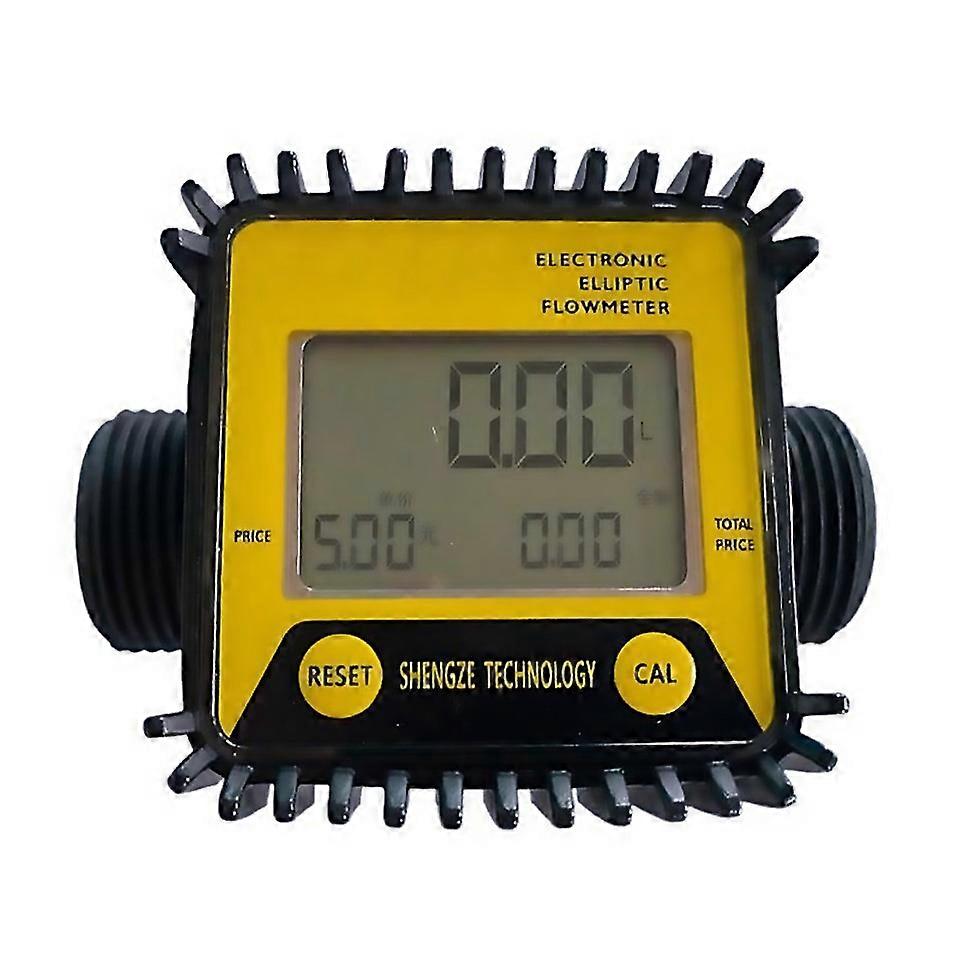 For K28 Electronic Display Turbine Flowmeter For Measuring Dieselyellow