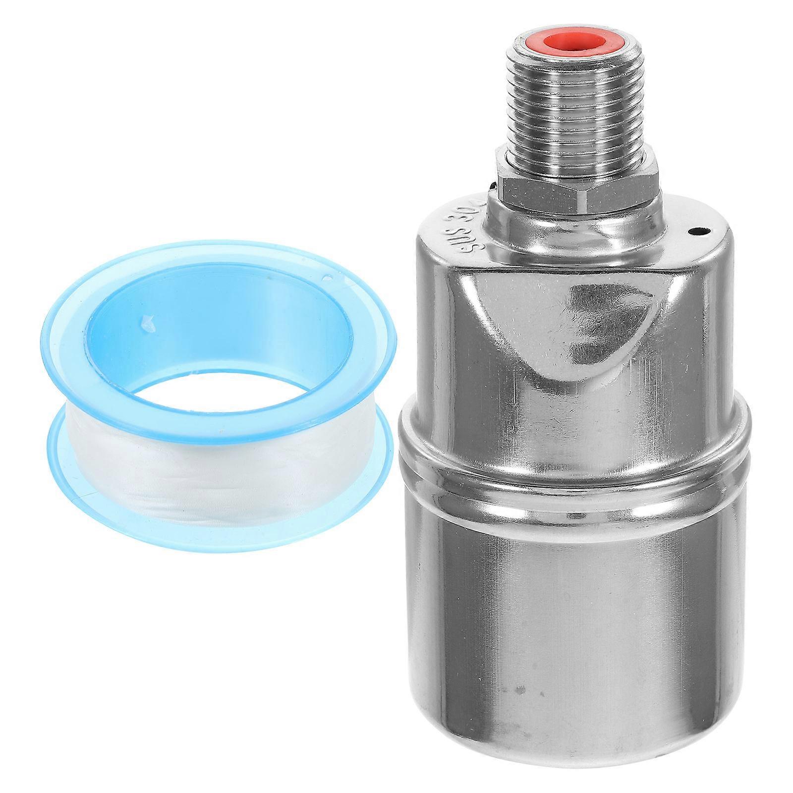 Automatic Water Float Valve 3Pcs For Pond 1/2 Inch Connection Durable Water Level Control Device Stainless Steel Construction