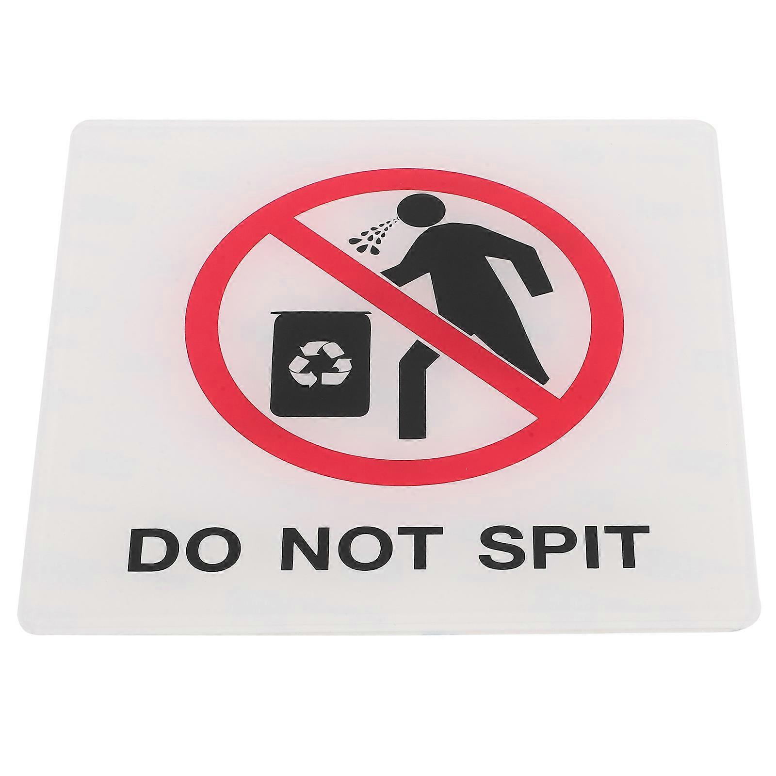 Clear Signage For Public Areas Office Store Aesthetic Design Easy Installation 4Pcs