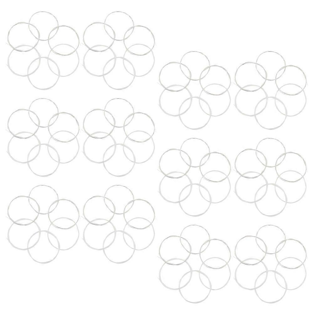 Guitar String Replacement 500 Pcs Universal Fork Nylon Strings For Guitar Players Music Performance Gifts Beige