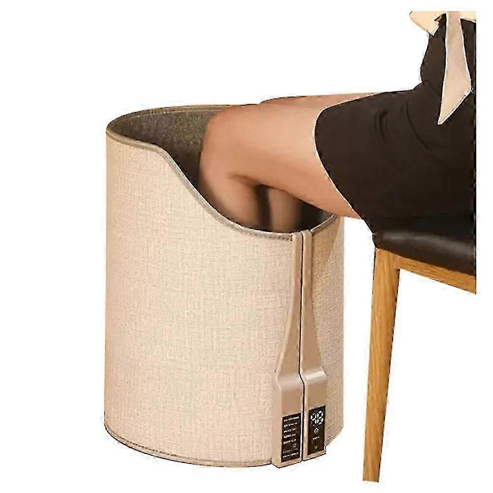 Electric Feet Heater Digital Display Folding Portable Adjustable Thermostat Foot Warmer for Home Of hwy