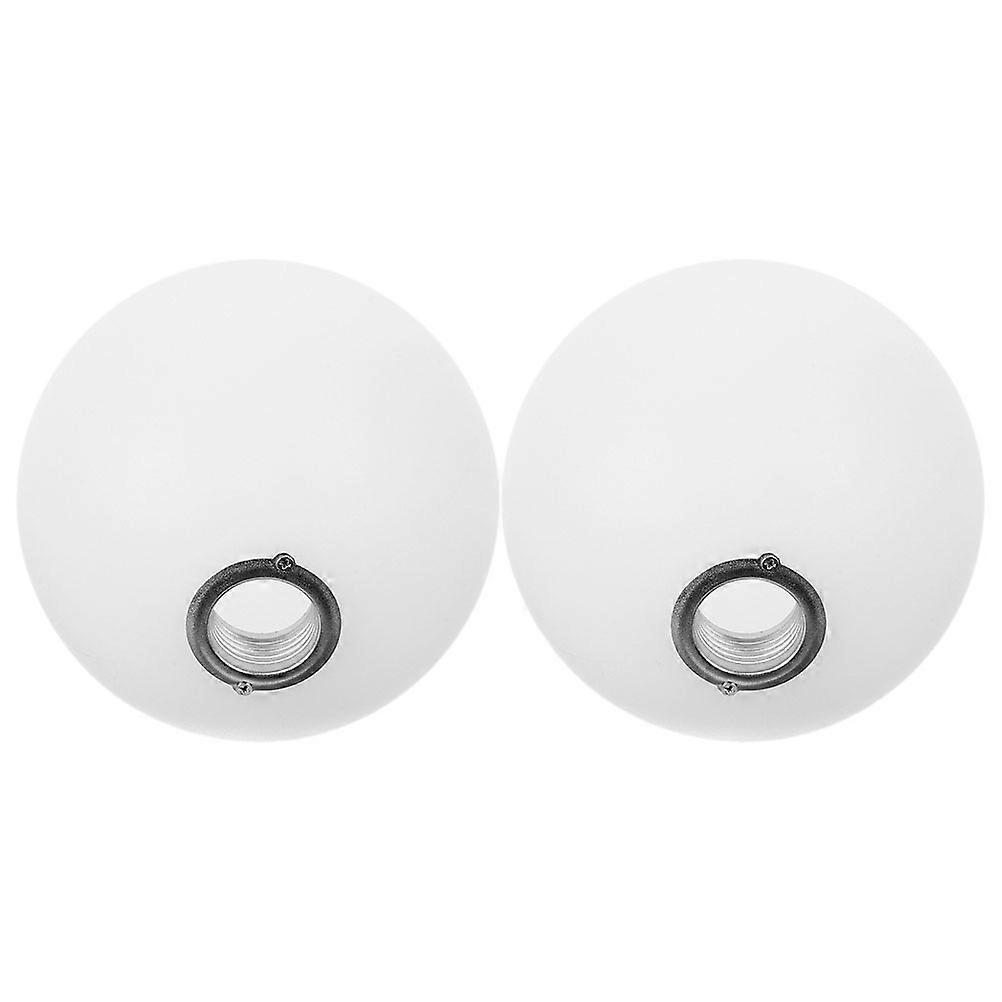 Globe Lamp Shade Acrylic Round Lamp Shade for Home Use 2Pcs Replacement