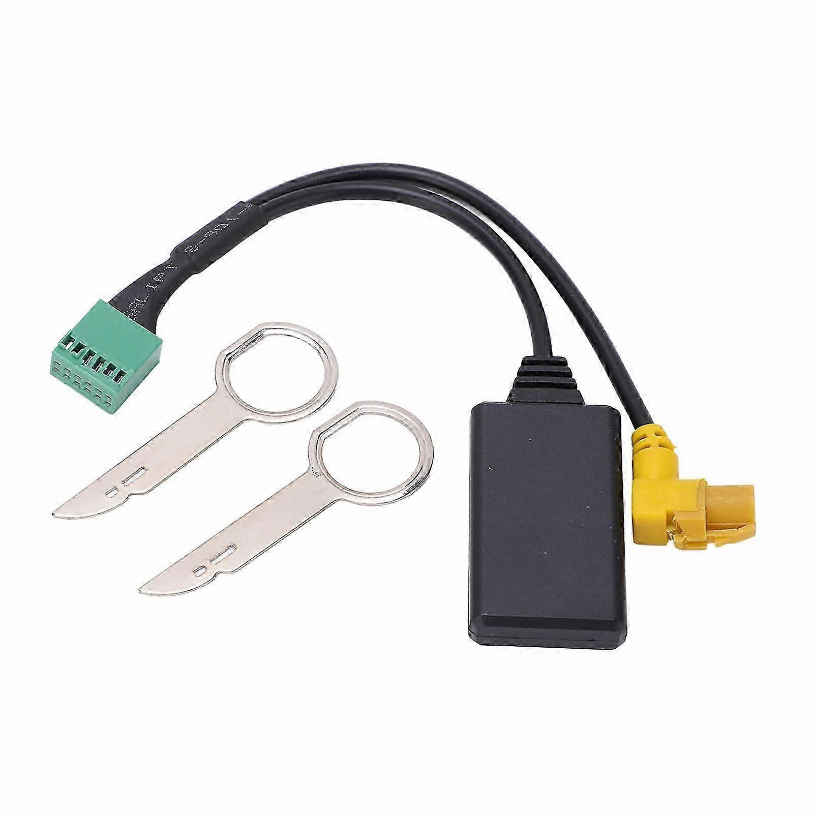 Bluetooth 5.0 AUX Cable Adapter for Wireless Audio Input Replacement