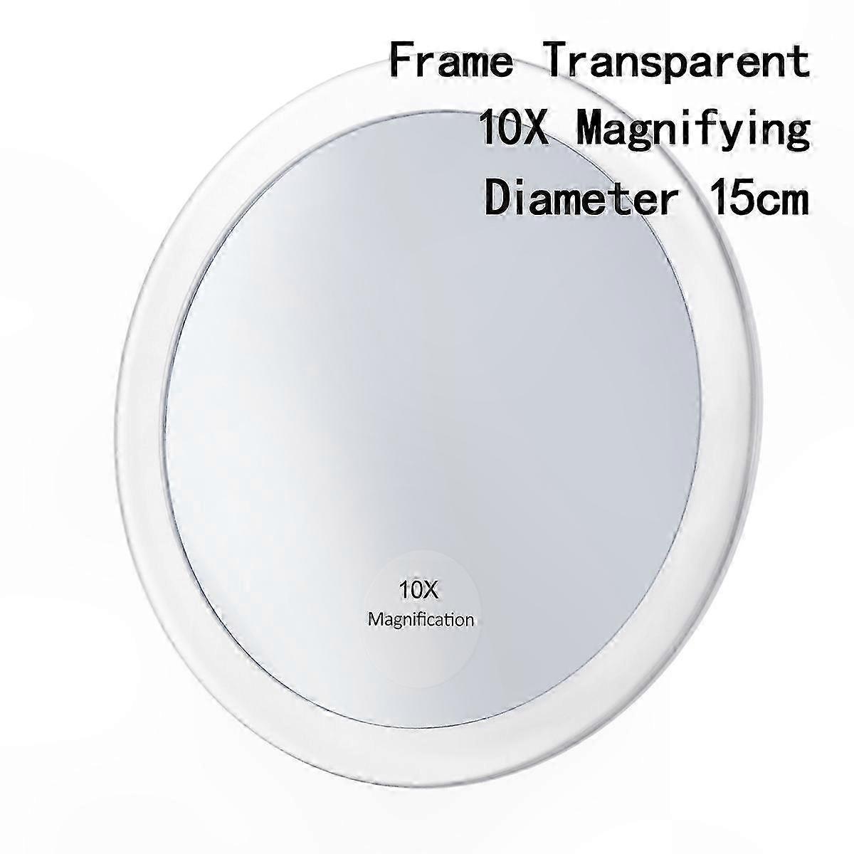 High Magnification 20x Makeup Mirror with Flexible Round Design and 3 Suction Cups for Bathroom Use Cosmetic Tool