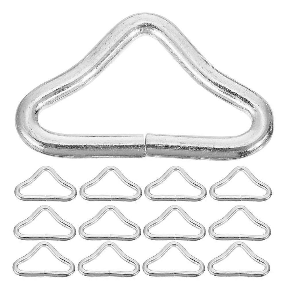Wear-Resistant Trampoline Triangle Buckles for Safe Jumping 50Pcs