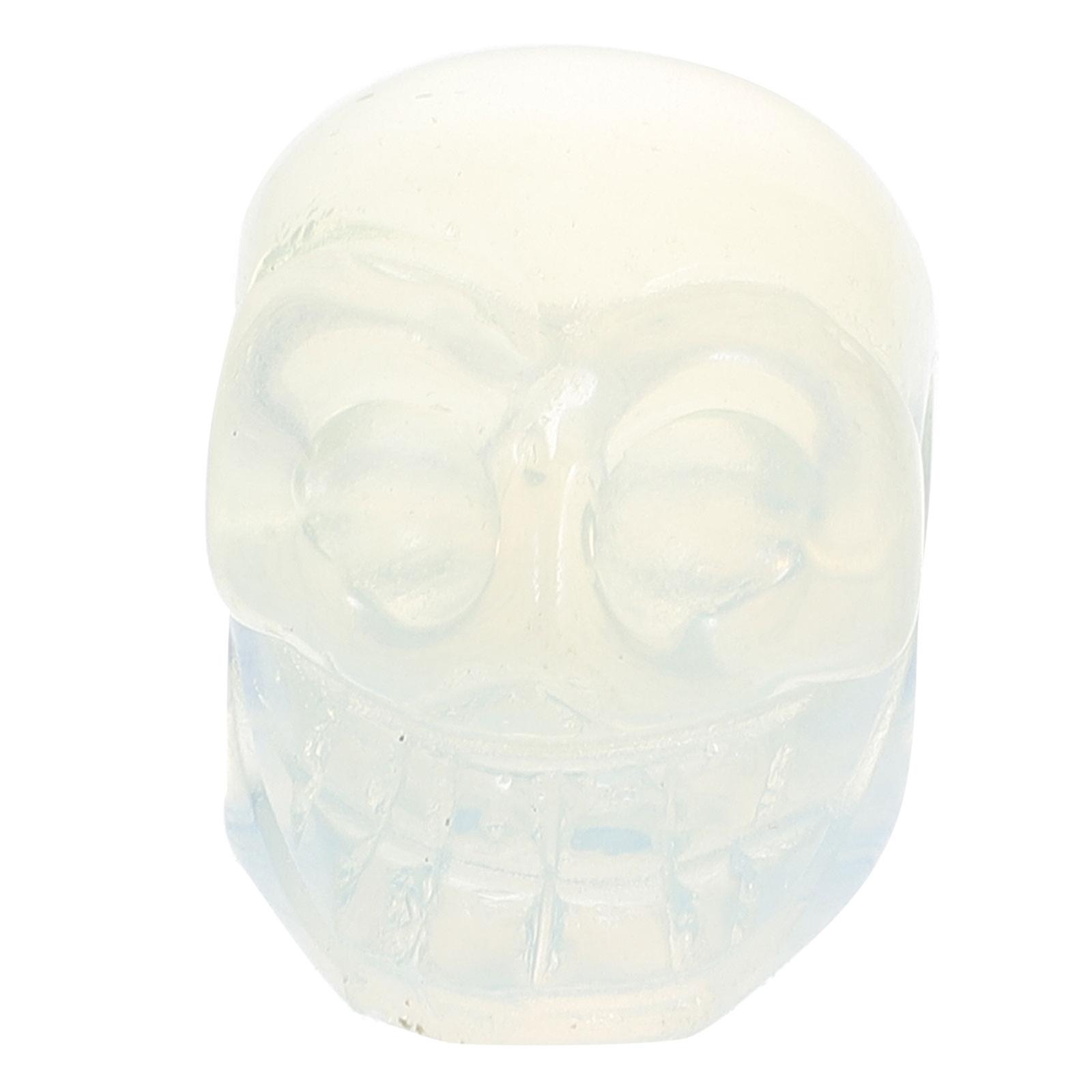 Jewelry Making Charms Skull Shape Charm for Bracelets 3Pcs Transparent Material