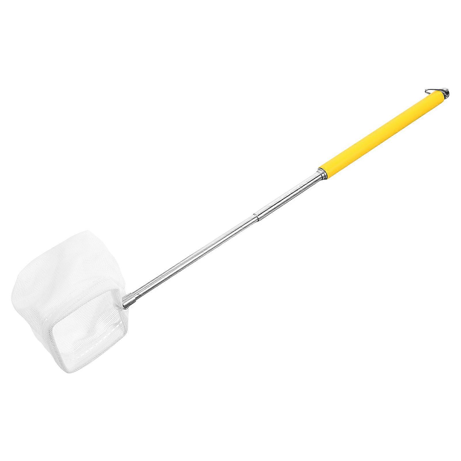 Retractable Fish Net for Fishing Use 2Pcs Telescopic Fine Mesh Shrimp Net