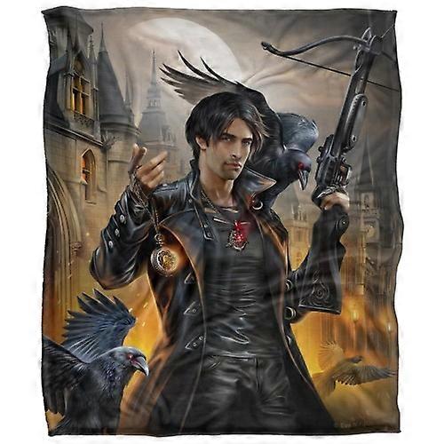 JQ Licensing Night Hunter Silky Raven Supersoft Blanket