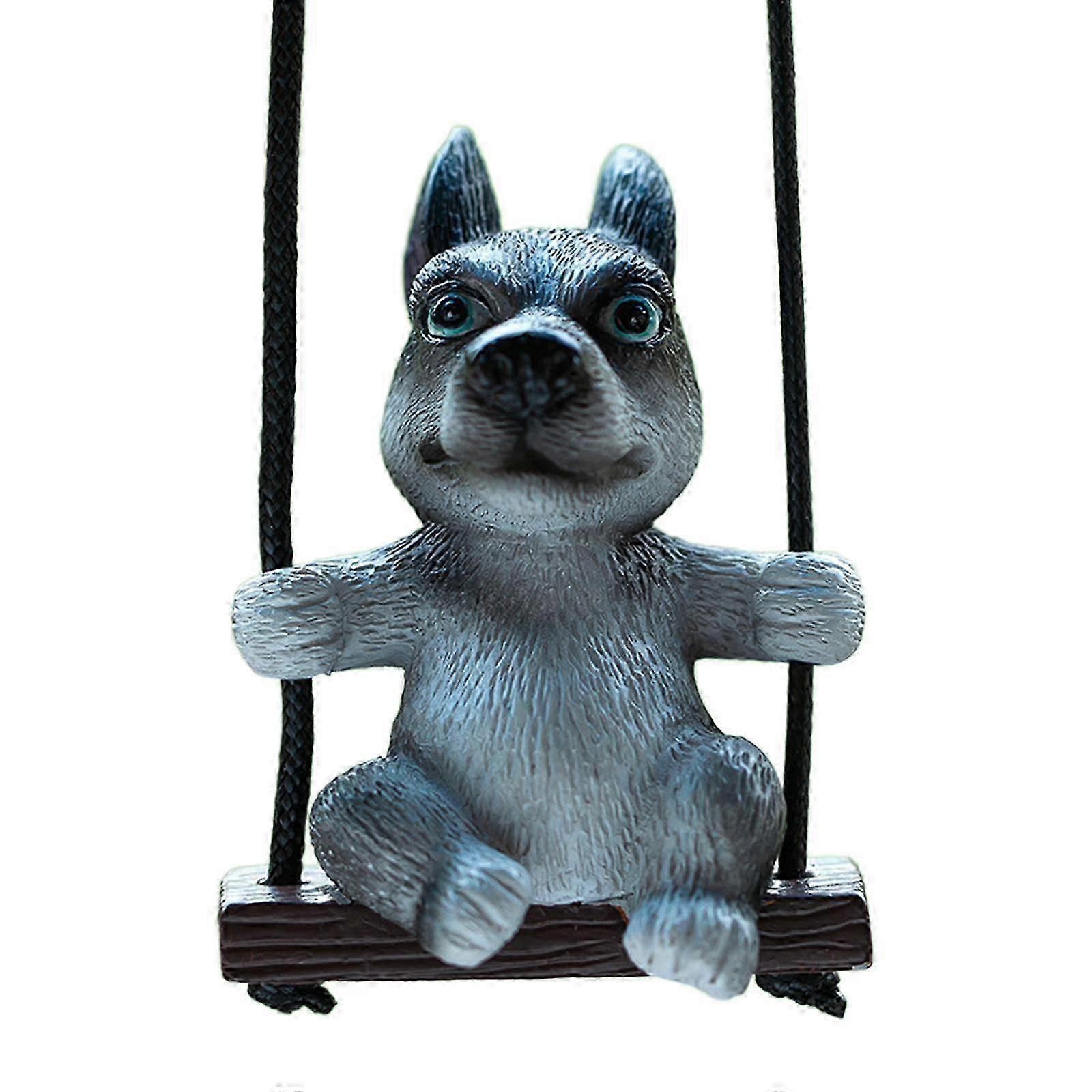 pug hanging ornament for car mirror
