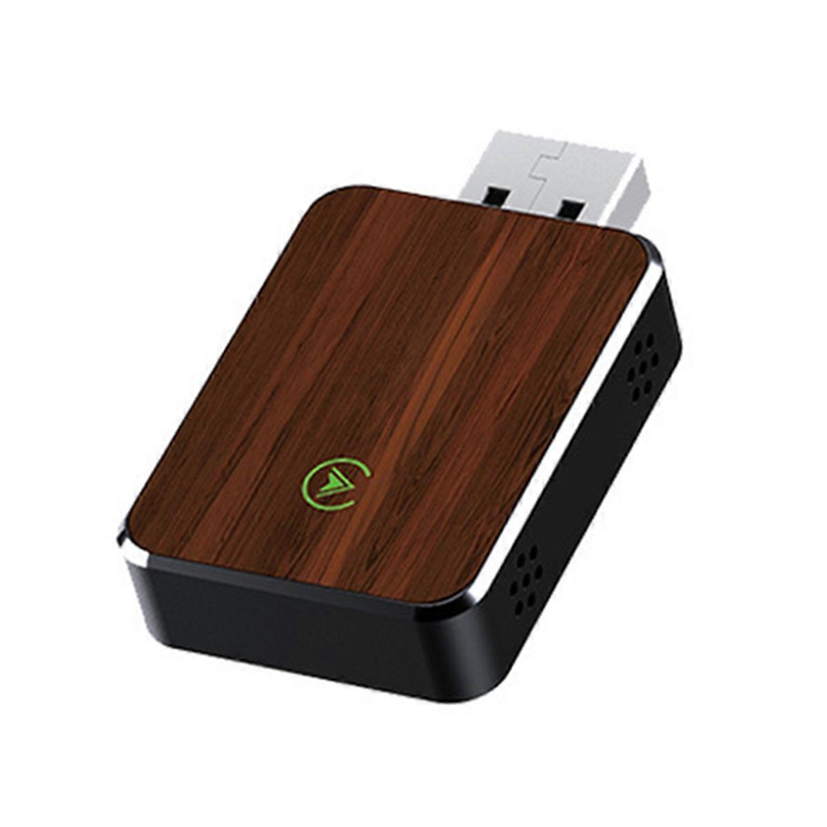 Wired to Wireless Carplay Adapter 2in1 Mini Wired to Wireless USB Adapter Plug and Play for IOS Andr