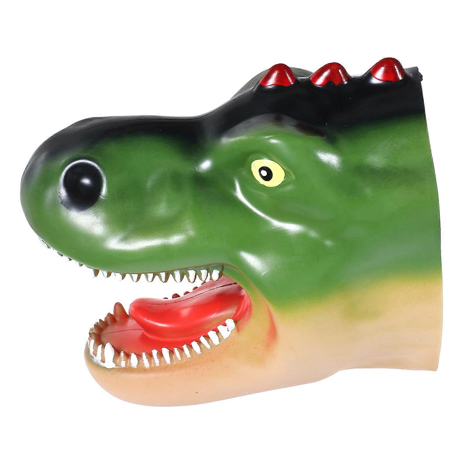 Dinosaur Puppet Hand Puppet Role Play Fun Interactive Toy for Kids