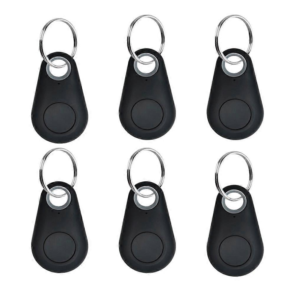 EIMELI 6 Pcs Smart Pets GPS Tracker Anti-lost Alarm Tag Wireless Bluetooth Tracker Child Bag Wallet Phone Key Finder Locator Anti Lost Alarm
