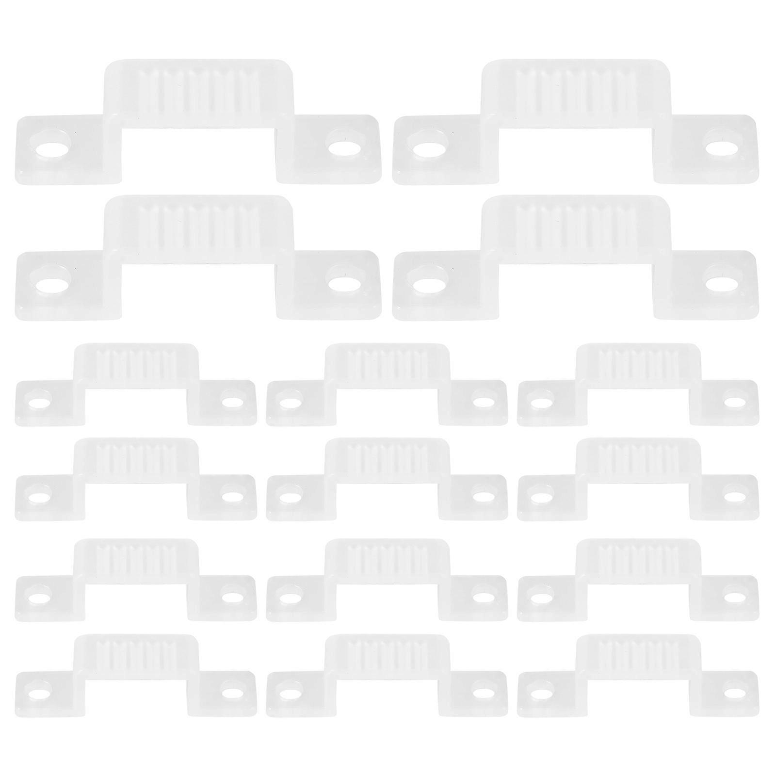 LED Strip Light Clips for Fixing 400Pcs Plastic Holder for Home Use