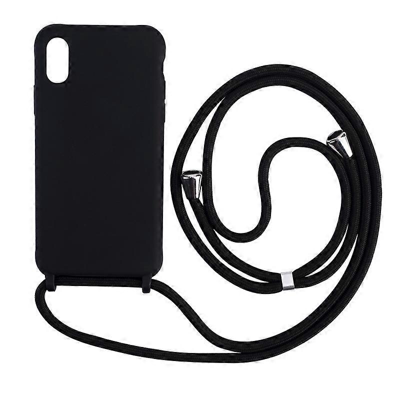 Luxury Chain Necklace Case For iPhone 16E 16 15 14 13 12 Mini 11 Pro Max XS MAX XR 8 Plus SE Lanyard Neck Strap Cord Rope Cover