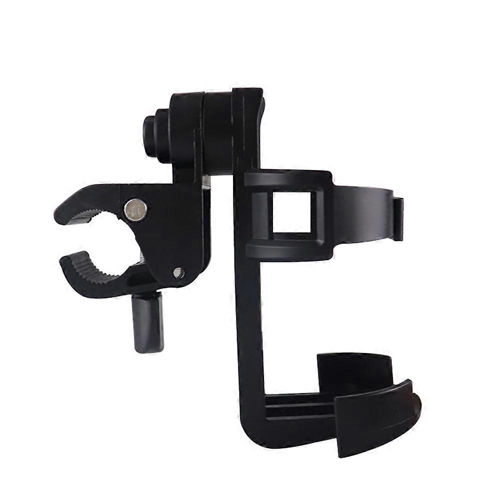 Pram Bottle Holder For Parents With Infants In Travel Black Button Type 1Pcs