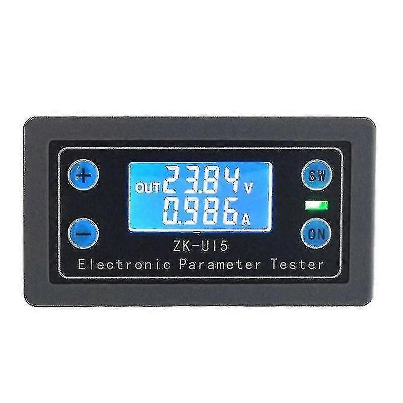 Dc5-38v Multifunction Voltmeter Ammeter Electronic Load Battery Monitor Tester