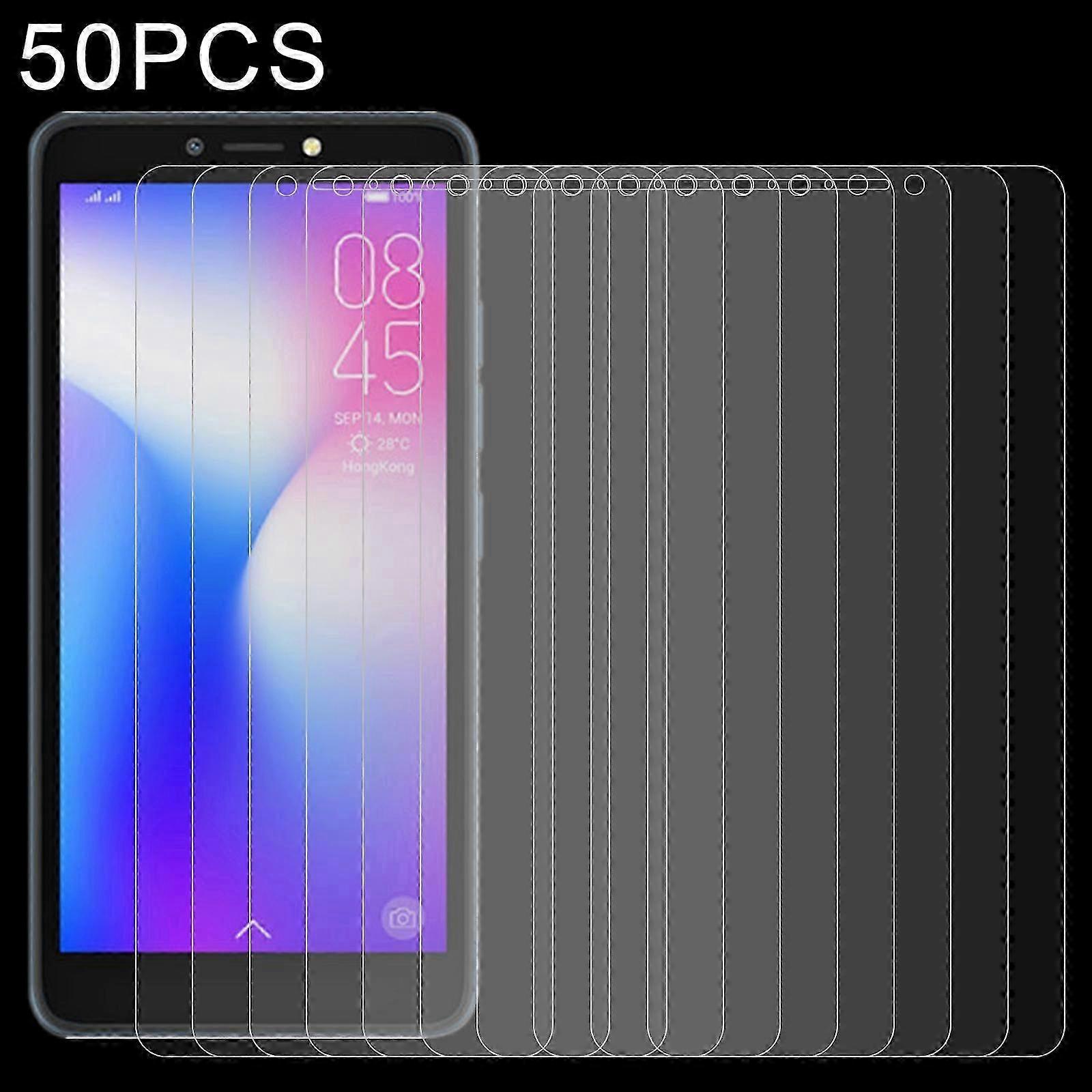 50 PCS 0.26mm 9H 2.5D Tempered Glass Film For TECNO Pop 2 For TECNO Pop 2 (50 PCS)