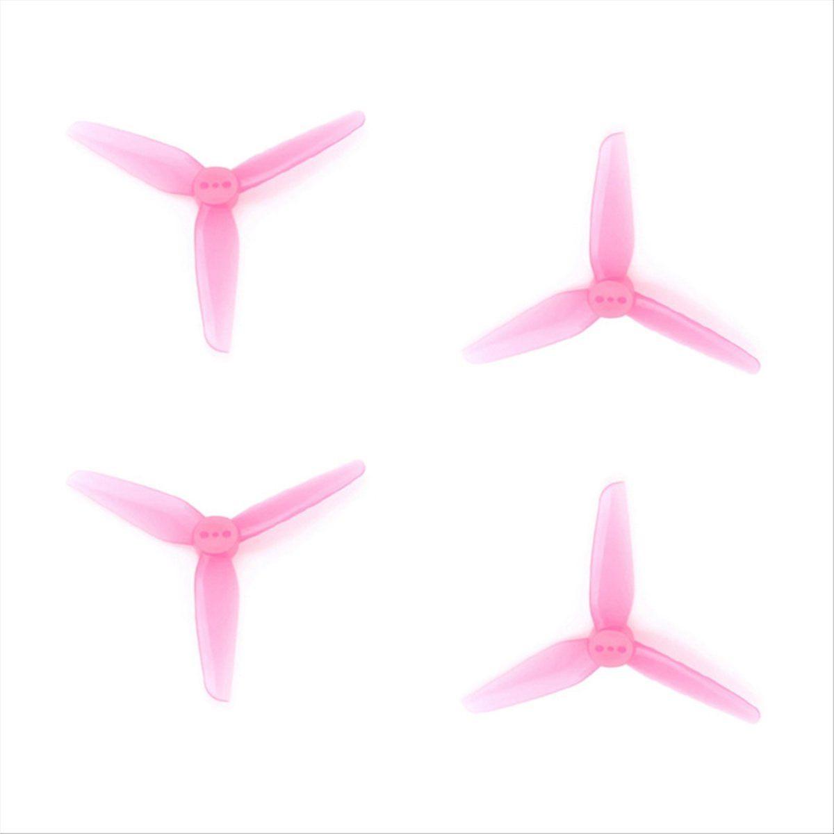 T3X1.8X3-1.5MM Propeller 3-Blade PC Prop for 3-Inch RC Plane FPV Drone DIY Accessory