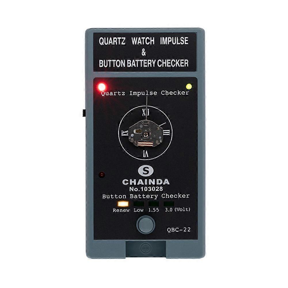 Quartz Movement Watch Tester Quartz Pulsed Watch Button Battery