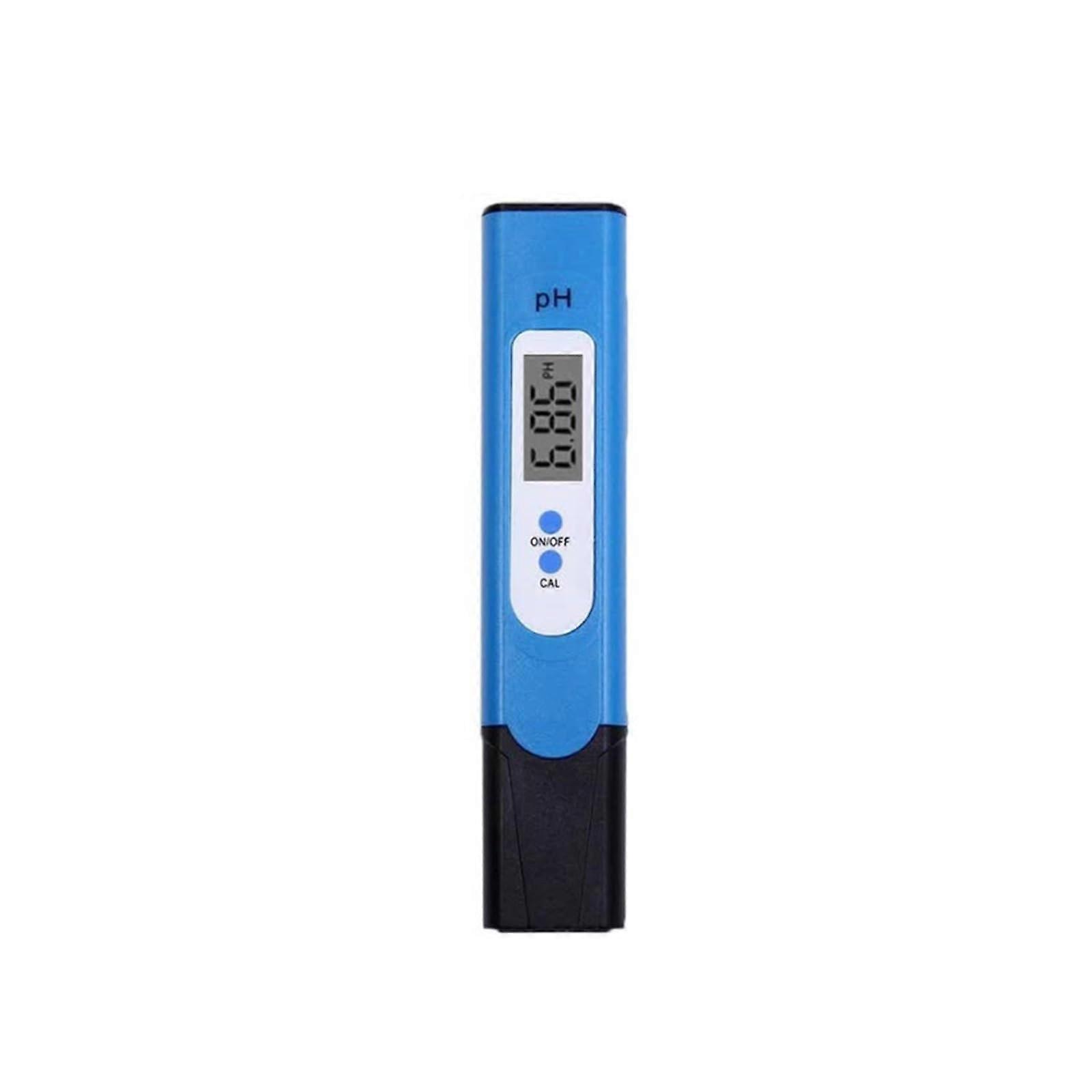 Digital PH Meter 1 Piece  Precision LCD Aquarium Water Tester For Pools Blue