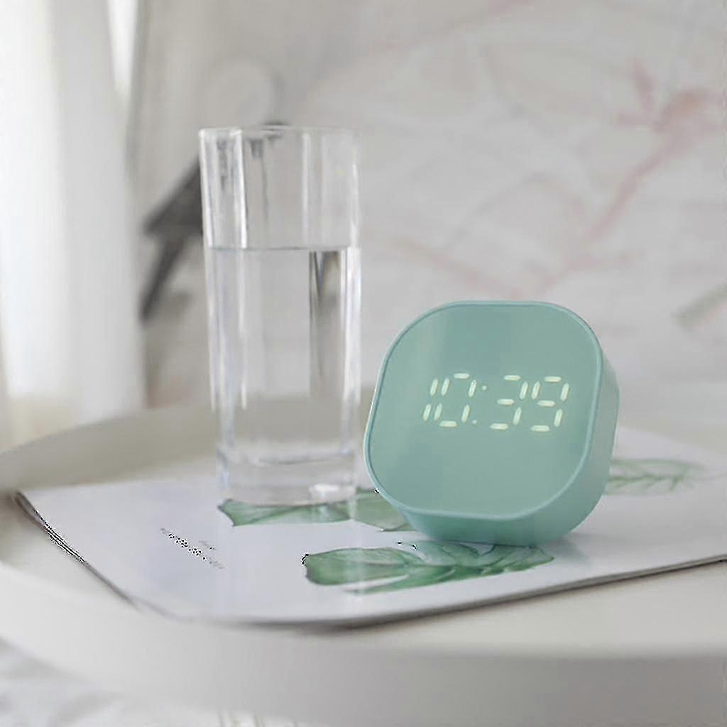Square Small Alarm Clock Luminous Mute Led Multifunctional Digital Clock Light