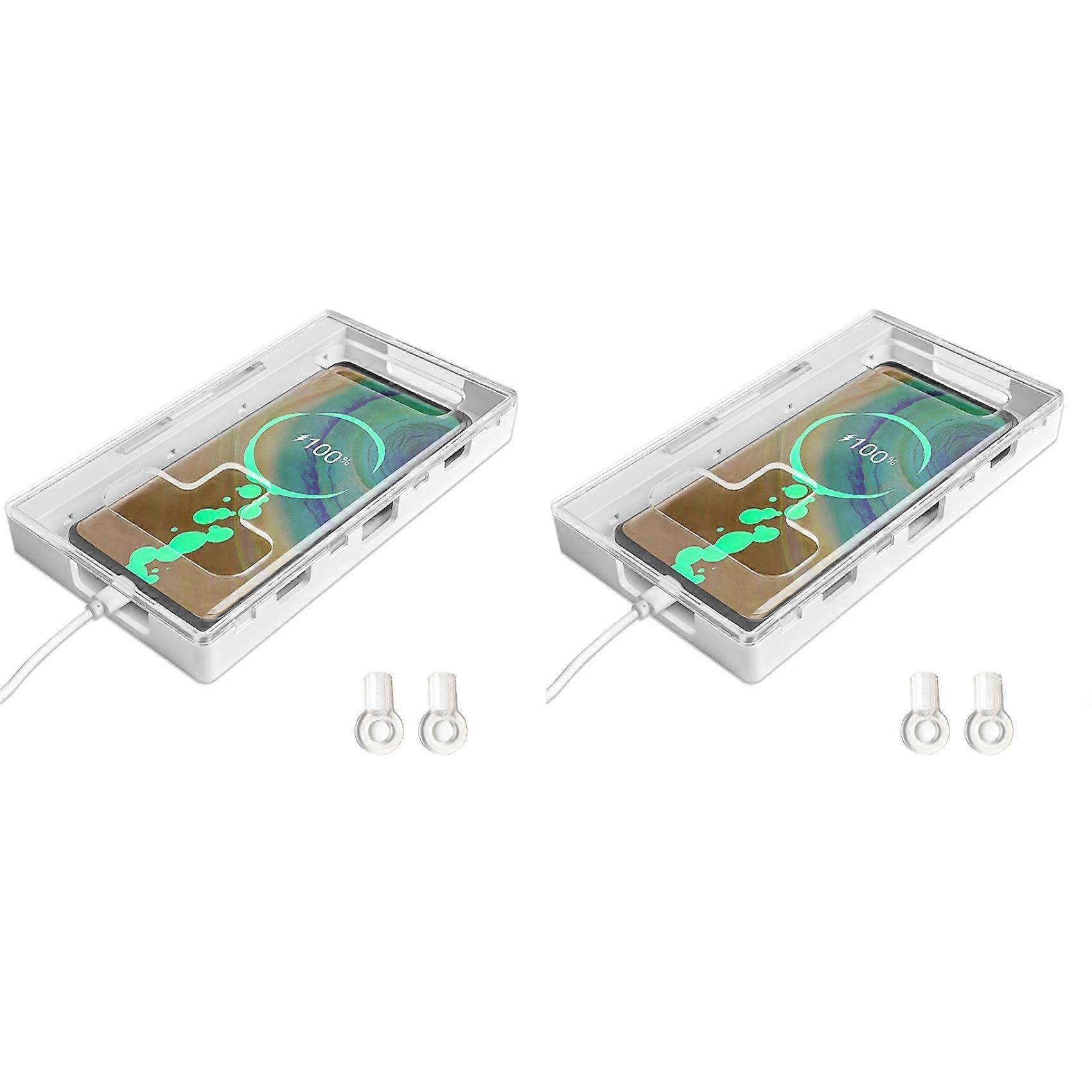 2X Universal Phone Safe Lock Box for All Phones Mobile Phone Lock Box Safe Smartphone Storage Box Locking Container