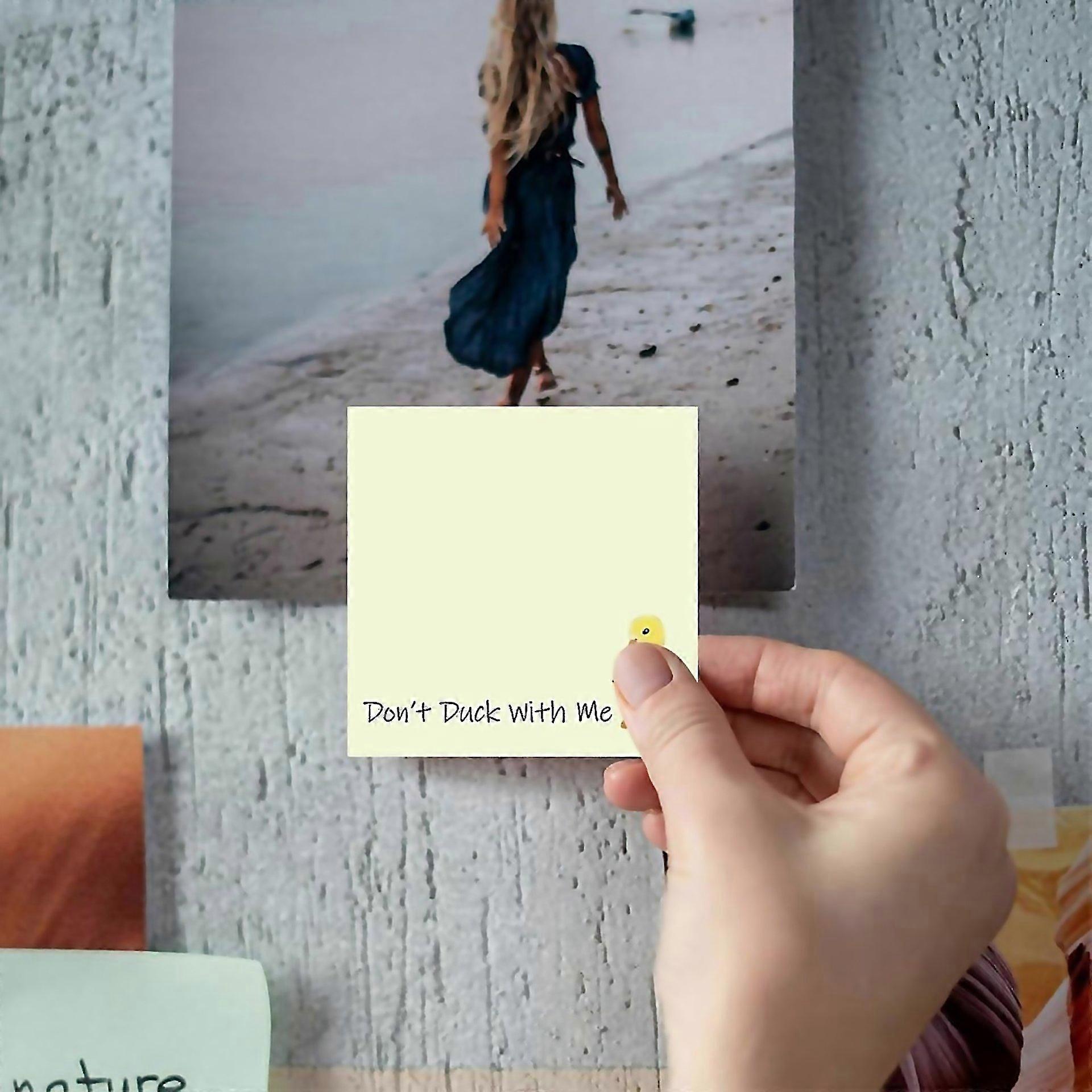 For Funny Sassy Duck Sticky Notes 4 Pieces Funny Sticky Notesnovelty Memo