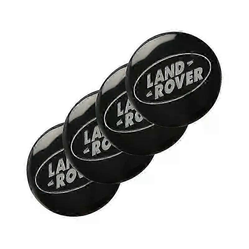 4 τεμάχια αυτοκόλλητα πλήμνης τροχού αυτοκινήτου 56 χιλιοστών, αυτοκόλλητο εμβλήματος κεντρικού καπακιού, συμβατό με αυτοκόλλητο για Land Rover, Range Rover Sport, Evoque, Discovery, 3/4/5, Freelander