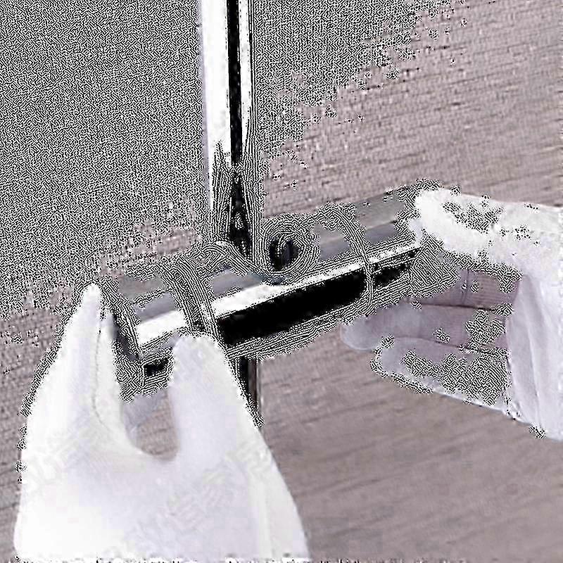 Replaceable Hand Shower Holder with Chrome ABS (Silver) for All Types of Showers