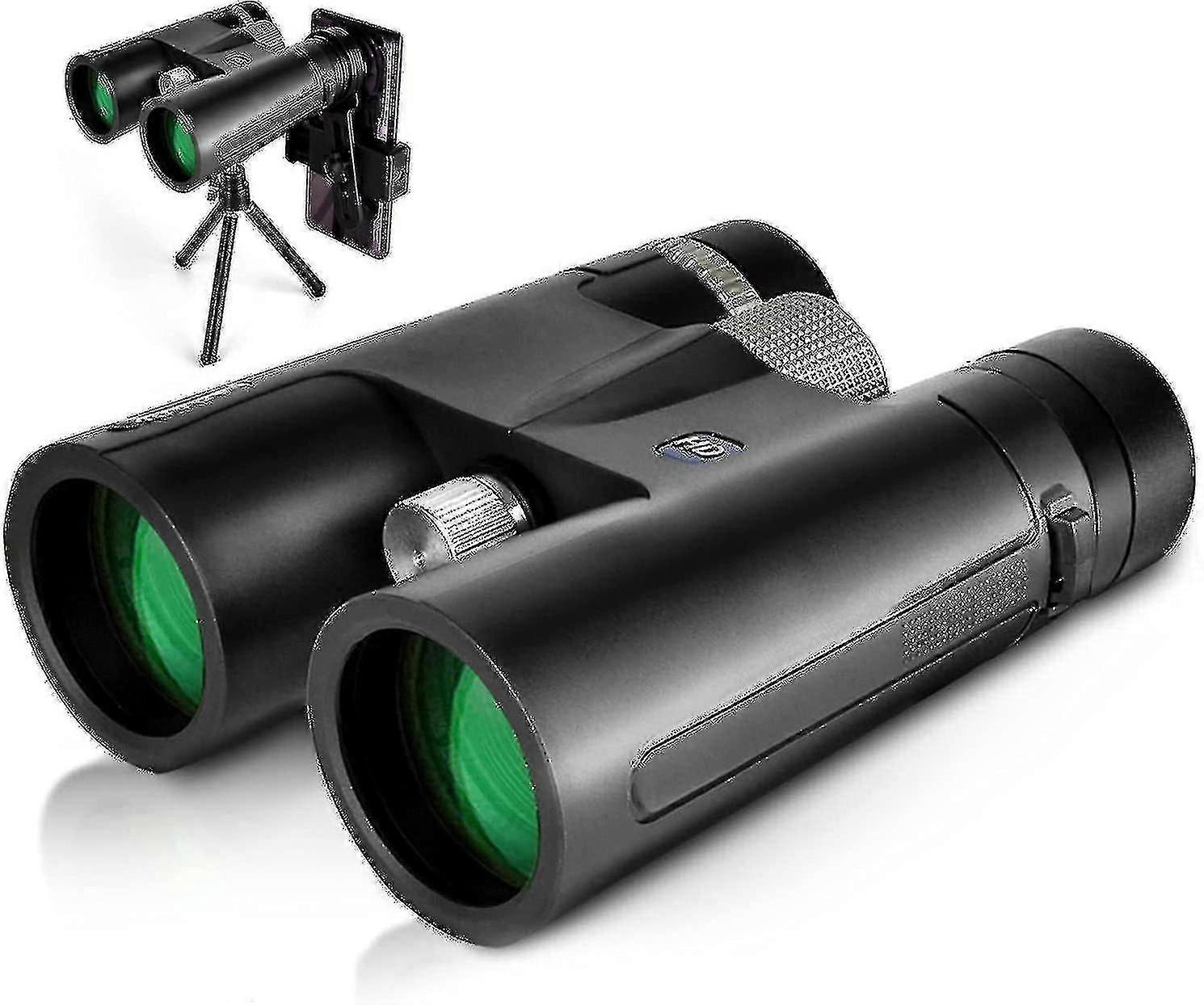Binoculars 12x42 Hd Compact, Waterproof And Fog-free Zoom Binoculars With Ultra-clear