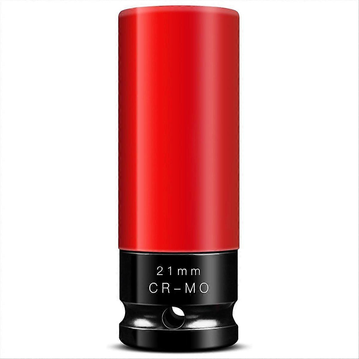 21mm 1/2inch Drive Wheel Protector Impact Socket